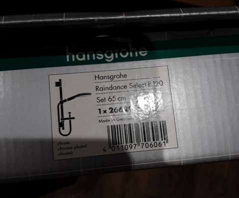 Душевая стойка Hansgrohe в Москве фото 3