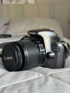 Продам Canon EOS 1100D + объектив 18–55 мм
