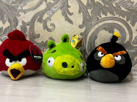 Мягкие игрушки Angry Birds