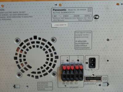 акустическую систему  PANASONIC SB-WA928