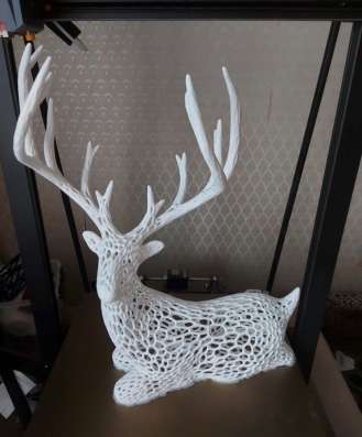 Новогодний олень из PLA+ в Ижевске