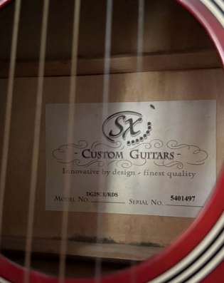 Гитара SX Custom Guitars в Екатеринбурге фото 4