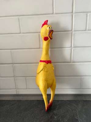 Игрушка резиновая с пищалкой