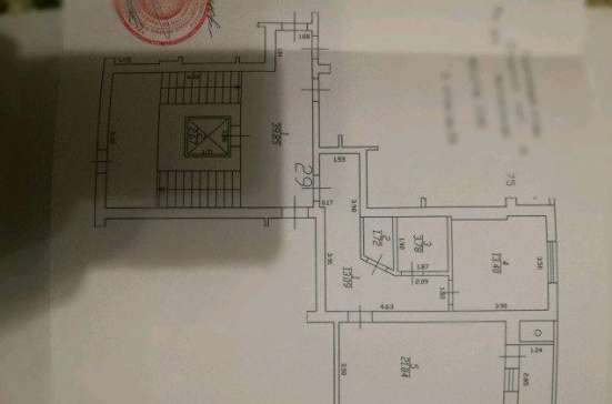 Продам однокомнатную квартиру в Краснодар.Жилая площадь 57  кв.м.Этаж 6.Дом кирпичный. в Краснодаре фото 3