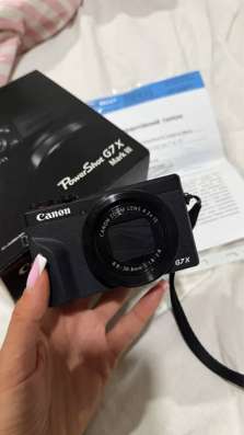 Canon PowerShot G7 X Mark III Black в Москве