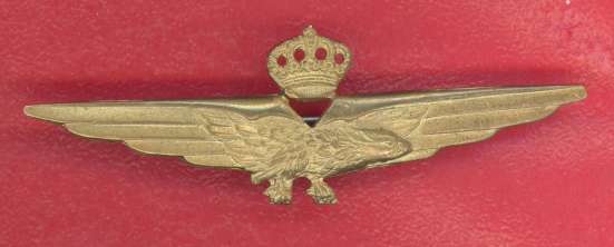 Италия знак Пилот королевских ВВС обр. 1946 г