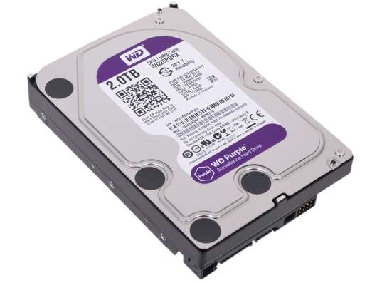 Жесткий диск Western Digital Purple 2000GB 3'5