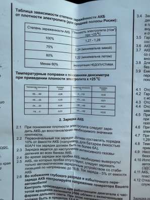 Аккумулятор TAB в Москве