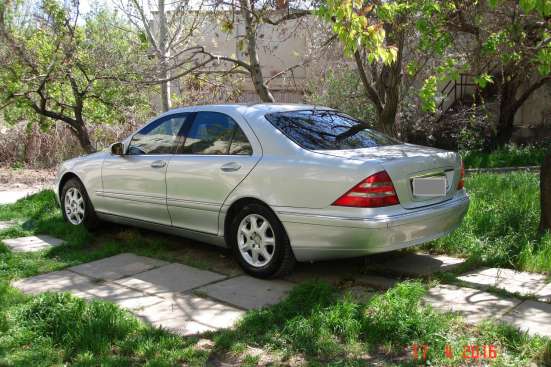 Задний бампер мерседес W220