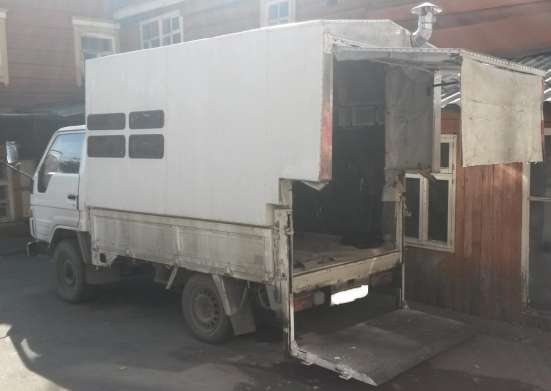 Грузоперевозки будкой, аппарель (до 300кг.), 4WD