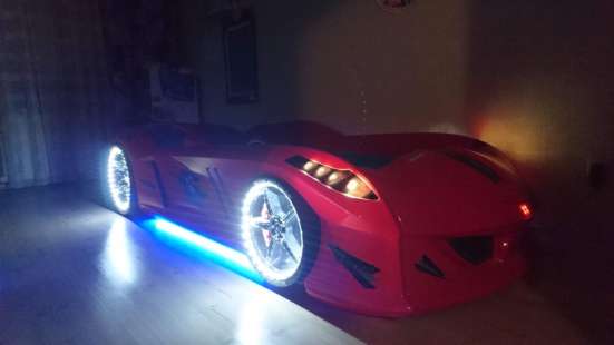 Кровать-машина Lamborghini SB1 (объемная) в Ставрополе фото 3