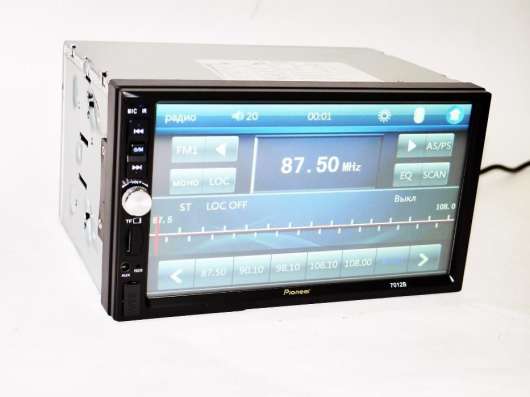 2din автомагнитола Pioneer 7012 USB+SD+Bluetooth фото 4
