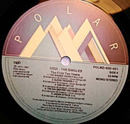 ABBA ‎– The Singles (The First Ten Years) в Санкт-Петербурге фото 9
