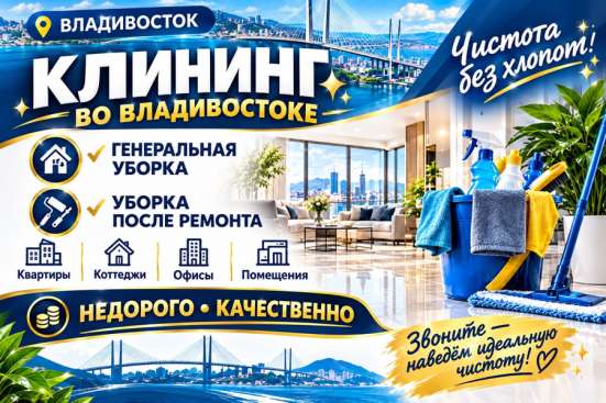 Клининг по хорошим ценам