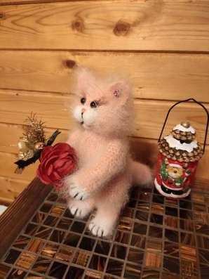 Игрушка ручной работы "Кошечка" в Москве
