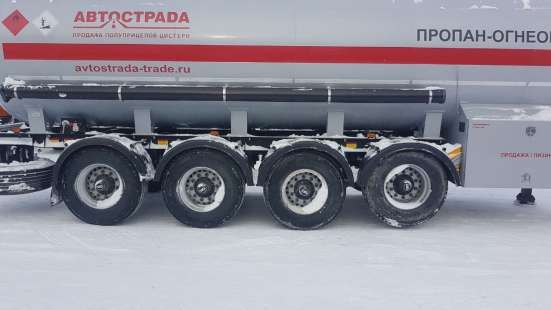 Полуприцеп-цистерна газовоз GT7 ППЦТ4-11 фото 3