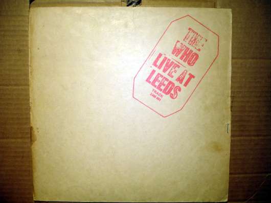 Пластинка  The Who ‎– Live At Leeds (UK)