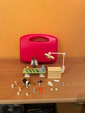 PLAY MOBIL набор: чемодан-ветеринарная клиника в Москве фото 4