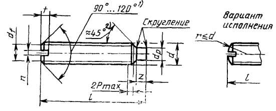 Винт ГОСТ 1478-93