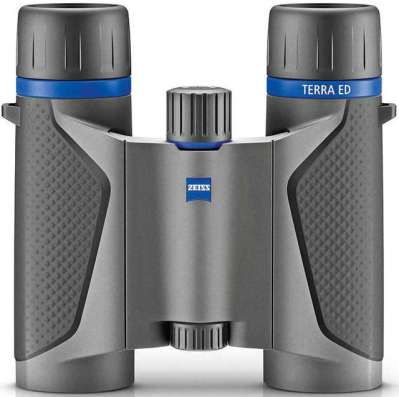 Бинокль Zeiss Terra ED Pocket 10х25 черно-серый