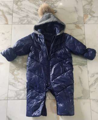 Теплый детский комбинезон