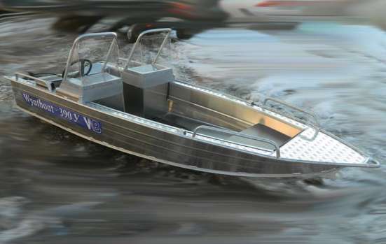 Купить лодку Wyatboat-390 У с консолями в Иванове