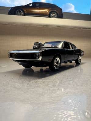 Dodge changer 1970 черный цвет 1:32
