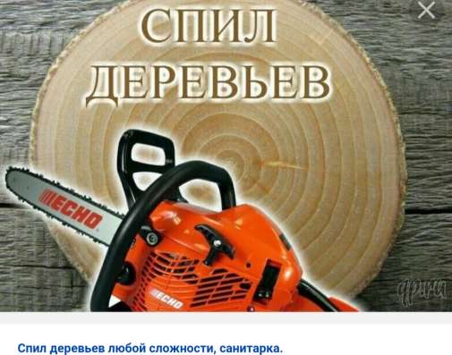Спилим деревья любой сложности, уборка мусора в Москве