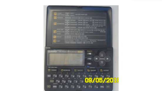 Электронный банк данных Casio Data Bank DS - 7500RS в Москве фото 6