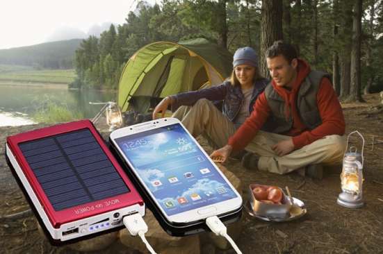 Зарядное устройство Power Bank солнечный в Москве фото 5