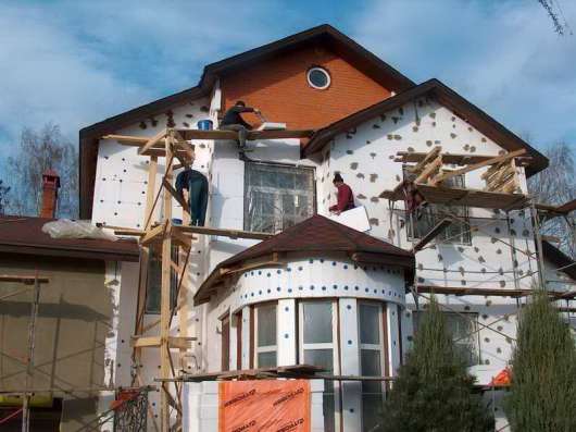 Сайдинг, фасадные работы, короед, монтаж