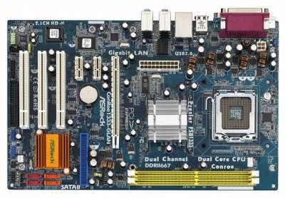 материнскую плату ASRock ConRoe 1333-GLAN