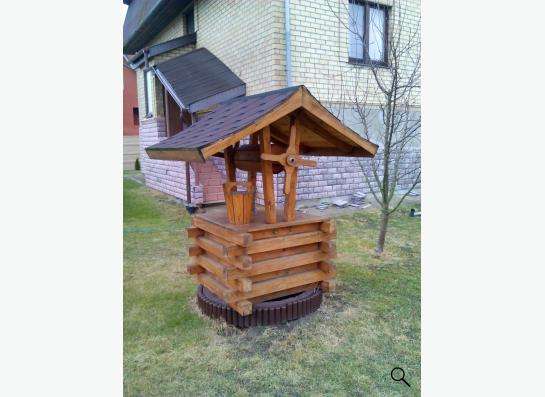 ландшафные изделия из дерева в Калининграде фото 6