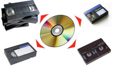 Оцифровка видеокассет на DVD, флешки