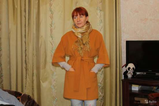 ПАЛЬТО ГОРЧИЧНОГО ЦВЕТА